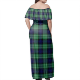 Clan Abercrombie Tartan Hawaii Dress LC39 Clan Abercrombie Tartan Hawaii Dress